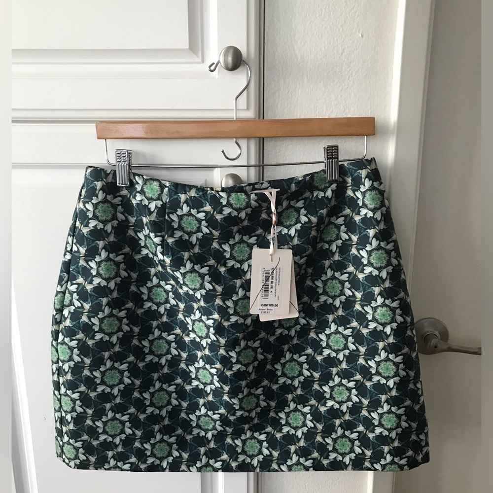 NWT Ted Baker mini skirt SZ 4 - Picture 3 of 9